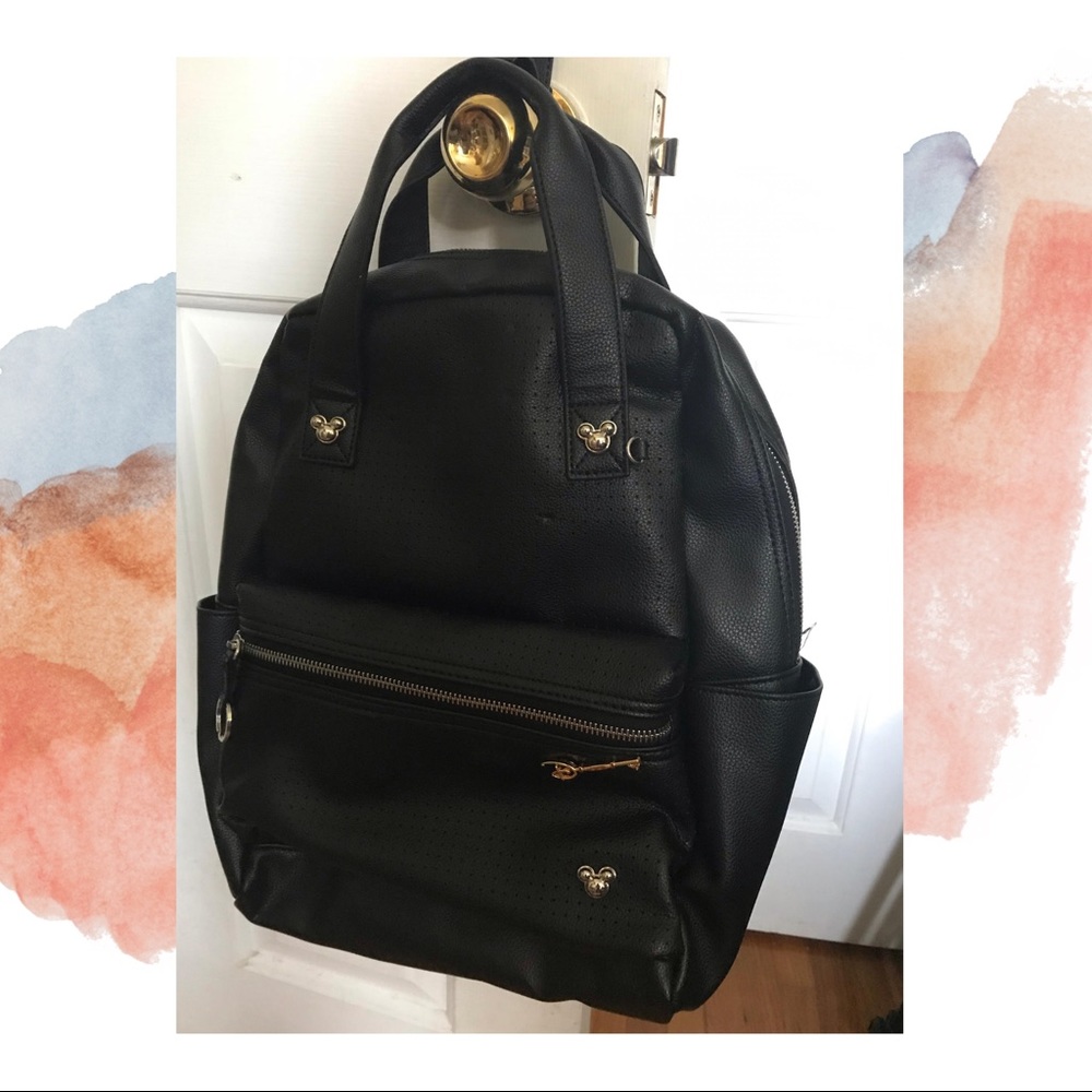 Mickey Mouse Backpack for Women – Black